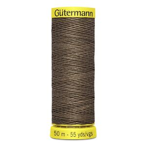 Gutermann Thread Linen #4010 KHAKI GREEN, 50m Spool, Strong Natural Thread