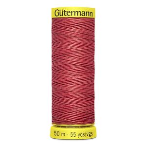 Gutermann Linen Thread #4012 RED, Strong Natural Thread, 50m Spool