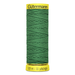 Gutermann GREEN Shirring Elastic Thread #8644, 10m Spool