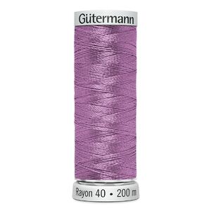 Gutermann Rayon 40 #1080 ORCHID, 200m Machine Embroidery Thread