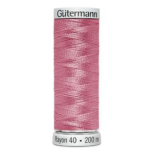Gutermann Rayon 40 #1108 LIGHT MAUVE, 200m Machine Embroidery Thread