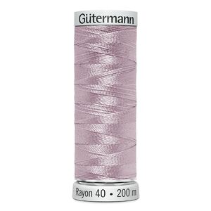 Gutermann Rayon 40 #1111 PASTEL ORCHID, 200m Machine Embroidery Thread