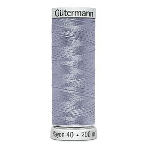 Gutermann Rayon 40 #1165 LIGHT SKY BLUE, 200m Machine Embroidery Thread