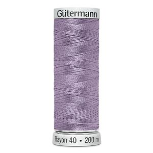 Gutermann Rayon 40 #1193 LAVENDER, 200m Machine Embroidery Thread