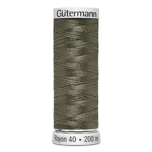 Gutermann Rayon 40 #1211 LIGHT KHAKI, 200m Machine Embroidery Thread
