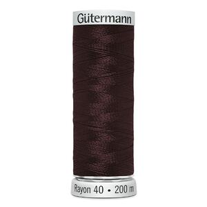 Gutermann Rayon 40 #1215 BLACKBERRY, 200m Machine Embroidery Thread