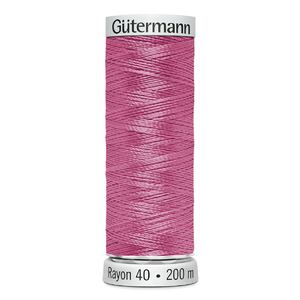 Gutermann Rayon 40 #1256 SWEET PINK, 200m Machine Embroidery Thread