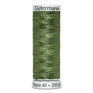 Gutermann Rayon 40 #1276 PISTACHIO, 200m Machine Embroidery Thread