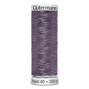 Gutermann Rayon 40 #1297 LIGHT PLUM, 200m Machine Embroidery Thread