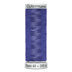 Gutermann Rayon 40 #1561 DEEP HYACINTH, 200m Machine Embroidery Thread