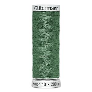 Gutermann Rayon 40 #580 MINT JULEP, 200m Machine Embroidery Thread