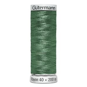 Gutermann Rayon 40 #580 MINT JULEP, 200m Machine Embroidery Thread