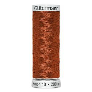 Gutermann Rayon 40 #621 SUNSET, 200m Machine Embroidery Thread