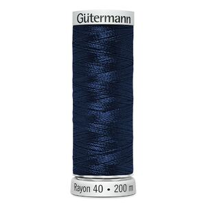 Gutermann Rayon 40 #643 ARTIC SKY, 200m Machine Embroidery Thread