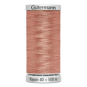 Gutermann Rayon 40 #1019 PEACH, 500m Machine Embroidery Thread