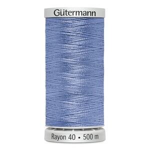 Gutermann Rayon 40 #1030 PERIWINKLE, 500m Machine Embroidery Thread