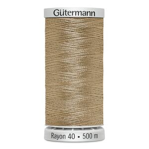 Gutermann Rayon 40 #1055 BARK, 500m Machine Embroidery Thread