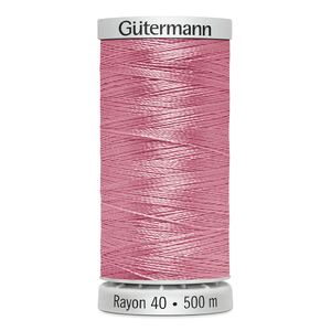 Gutermann Rayon 40 #1108 LIGHT MAUVE, 500m Machine Embroidery Thread