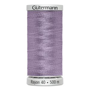 Gutermann Rayon 40 #1193 LAVENDER, 500m Machine Embroidery Thread