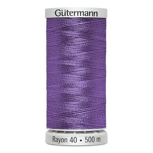 Gutermann Rayon 40 #1194 LIGHT PURPLE, 500m Machine Embroidery Thread