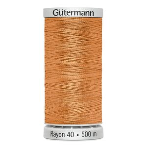 Gutermann Rayon 40 #1239 APRICOT, 500m Machine Embroidery Thread