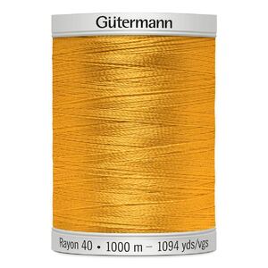 Gutermann Rayon 40 #1024 GOLDENROD, 1000m Machine Embroidery Thread