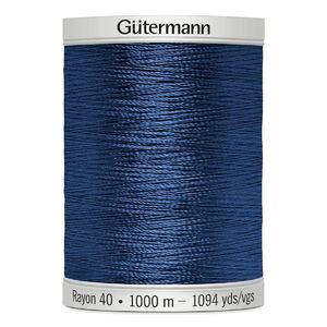 Gutermann Rayon 40 #1076 ROYAL BLUE, 1000m Machine Embroidery Thread