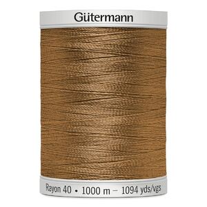 Gutermann Rayon 40 #1126 TAN, 1000m Machine Embroidery Thread
