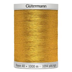 Gutermann Rayon 40 #1137 YELLOW ORANGE, 1000m Machine Embroidery Thread