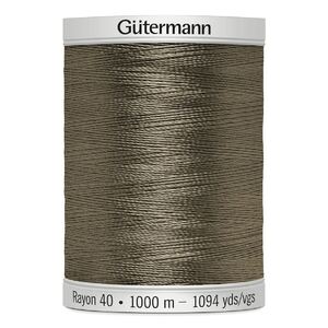 Gutermann Rayon 40 #1180 MEDIUN TAUPE, 1000m Machine Embroidery Thread