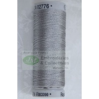 Gutermann Rayon 30, #1011 STEEL GREY, 150m Machine Embroidery Thread