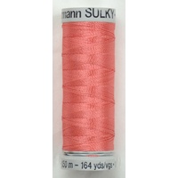 Gutermann Rayon 30, #1020 DARK PEACH, 150m Machine Embroidery Thread