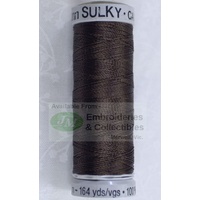 Gutermann Rayon 30, #1059 DARK TAWNY BROWN, 150m Machine Embroidery Thread