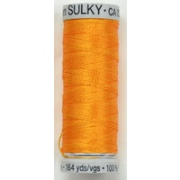Gutermann Rayon 30, #1065 ORANGE YELLOW, 150m Machine Embroidery Thread