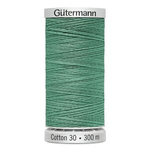 Gutermann Cotton 30, #1046 TURQUOISE, 300m Embroidery, Quilting Thread