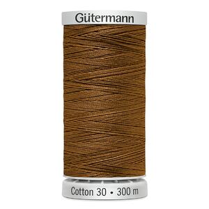 Gutermann Cotton 30, #1056 COPPER, 300m Embroidery, Quilting Thread