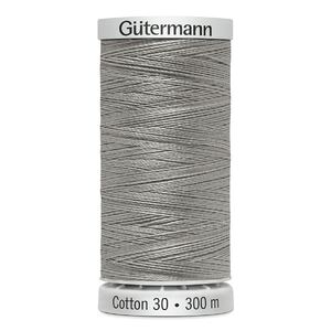Gutermann Cotton 30, #1328 GREY, 300m Embroidery & Quilting Thread