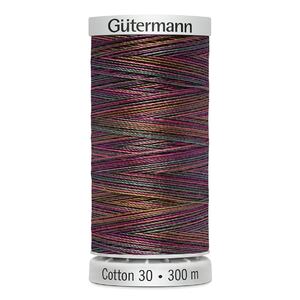Gutermann Cotton 30 #4039 VARIEGATED MULTI 300m Embroidery &amp; Quilting Thread