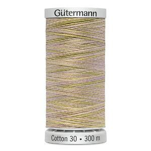 Gutermann Cotton 30 #4048 VARIEGATED BEIGE 300m Embroidery &amp; Quilting Thread