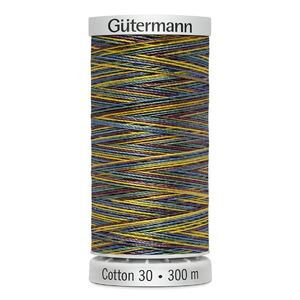 Gutermann Cotton 30 #4113 VARIEGATED 300m Embroidery &amp; Quilting Thread