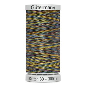 Gutermann Cotton 30 #4113 VARIEGATED 300m Embroidery &amp; Quilting Thread