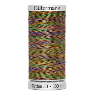 Gutermann Cotton 30 #4116 VARIEGATED MULTI MIX 300m Embroidery &amp; Quilting Thread
