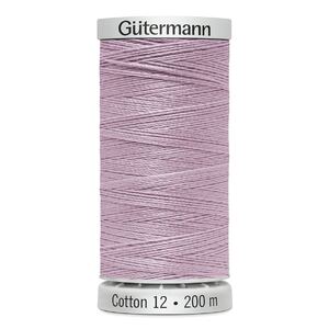 Gutermann Cotton 12 #1031 ULTRA LIGHT VIOLET 200m Embroidery &amp; Quilting Thread