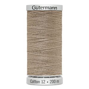 40wt Ecru Cotton Hand Quilting Thread, Gutermann #738219-829