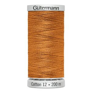 Gutermann Cotton 12 #1238 ORANGE 200m Embroidery &amp; Quilting Thread