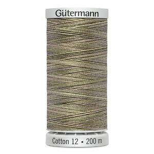 Gutermann Cotton 12 #4023 VARIEGATED 200m Spool Embroidery &amp; Quilting Thread