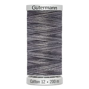 Gutermann Cotton 12 #4028 VARIEGATED 200m Spool Embroidery &amp; Quilting Thread