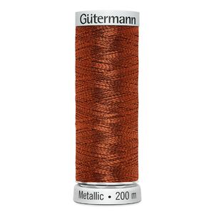 Gutermann Metallic Machine Embroidery Thread, 200m, Colour 7010