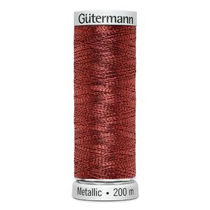 Gutermann Metallic #7014, 200m Machine Embroidery Thread