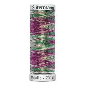 Gutermann Metallic Machine Embroidery Thread, 200m, Colour 7029